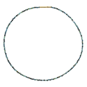 Ernstes Design, Collier, Kette, facettierter Turmalien, K868